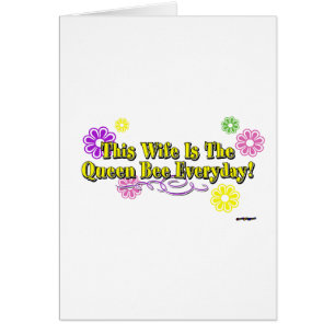 Cette épouse est la reine abeille tous les jours !
