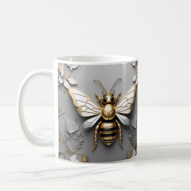 Cette exquise pièce d'abeilles Coffee Mug (Gauche)