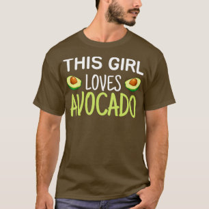 Cette fille adore Avocado Classic TShirt