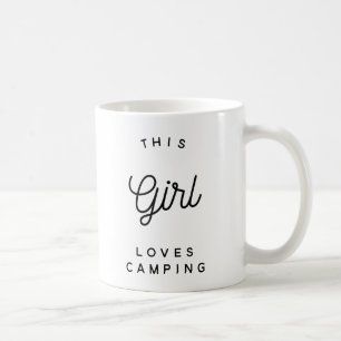 Cette fille aime camper - des tasses de camping