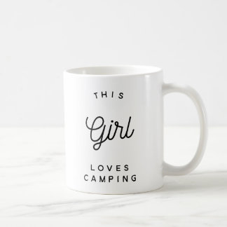 Cette fille aime camper - des tasses de camping