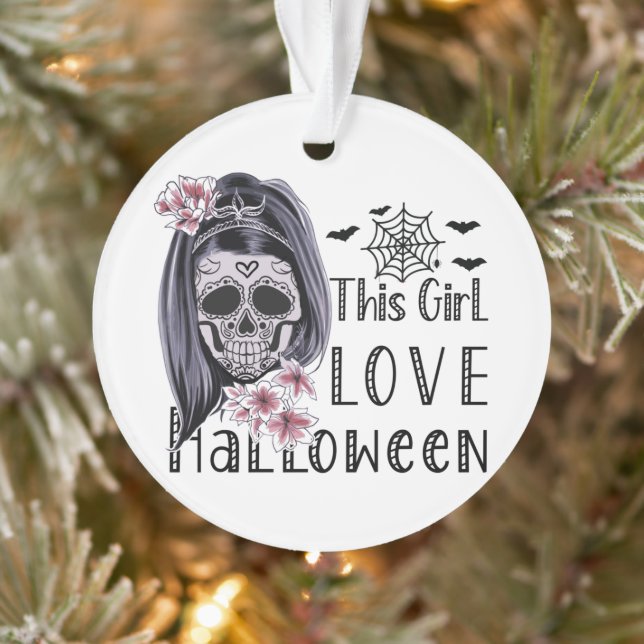 Cette fille aime Halloween (Arbre)