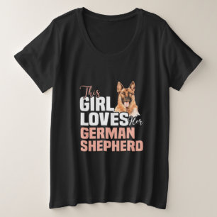 Cette Fille Aime Son Berger Allemand