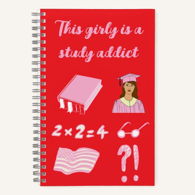 Cette fille est un carnet accro à l'étude (Recto)