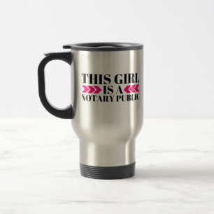 Cette Fille Est Une Mug De Voyage Publique Notaire