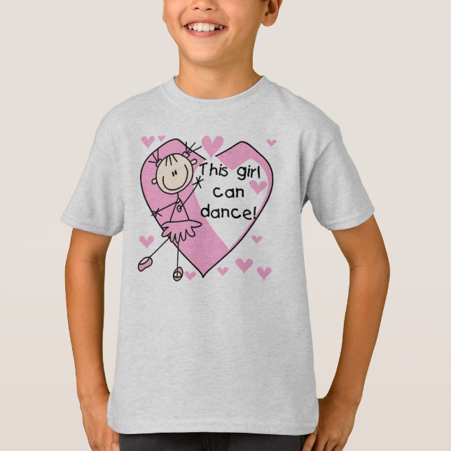 Cette fille peut danser le T-shirts et les cadeaux (Devant)
