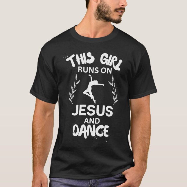 Cette Fille Roule Sur Jésus Et Danse Sweat - shirt (Devant)