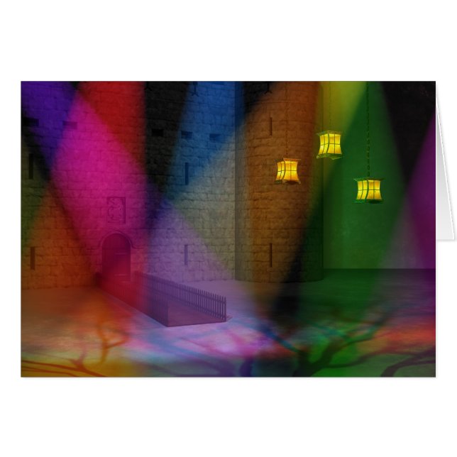 Cette grande étape de la carte des fous (Devant horizontal)