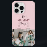 "Cette Maman Appartient À" Étui Photo Téléphone Pe<br><div class="desc">Célébrez le lien spécial entre une mère et ses petits avec cette boîte téléphonique personnalisée "This Mommy Belongs To... ", un cadeau parfait pour la fête des mères ! Ce coque élégant et pratique vous propose un choix de texte personnalisé (par exemple, les noms des enfants) et des photos préférées,...</div>