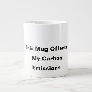 Cette Mug compense ma tasse de café Émissions de c