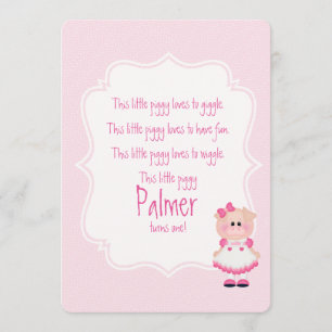 "Cette petite chienne" Premier Invitation d'annive