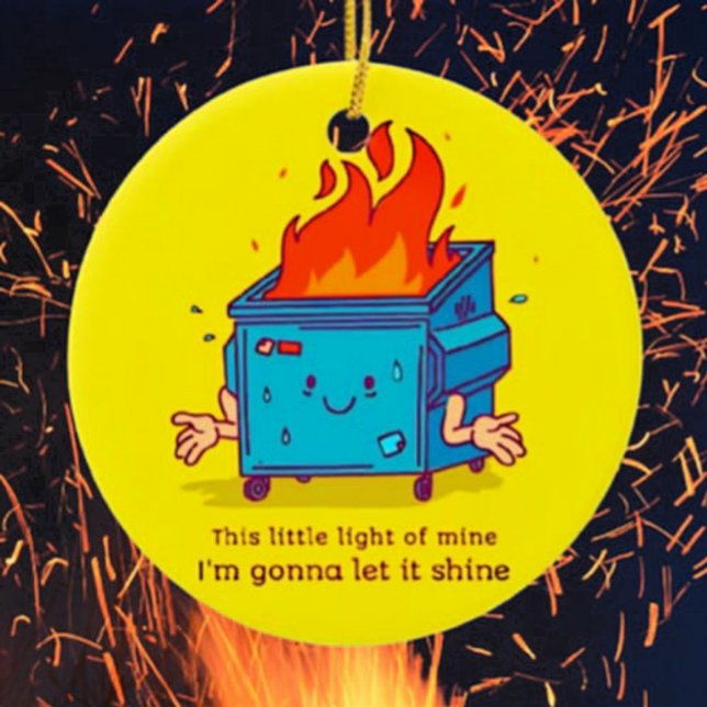 Cette Petite Lumière : Ornement en céramique de po (Créateur téléchargé)