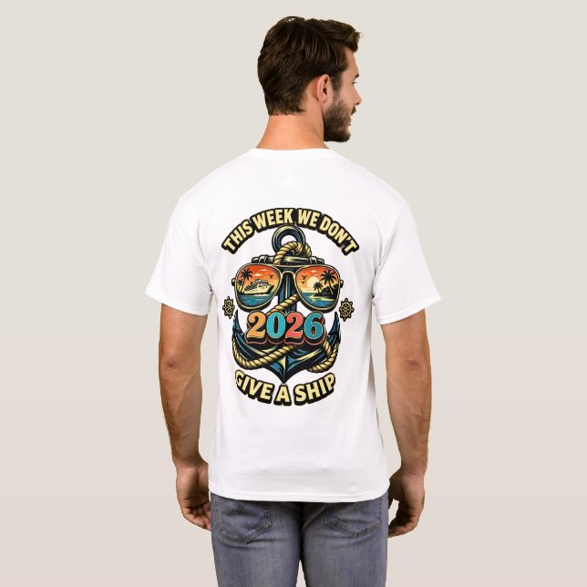 Cette semaine, on s'en fiche d'un T-shirt de batea (Dos entier)