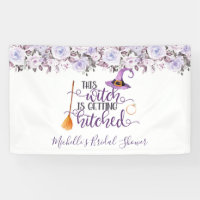 Cette sorcière est en train d'obtenir une bannière