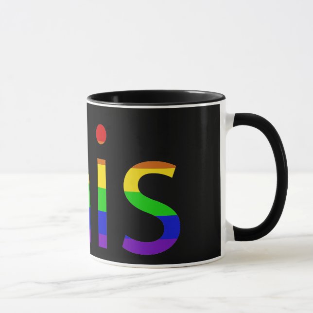 CETTE tasse de café de diversité de FIERTÉ de (Droite)
