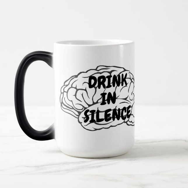 Cette tasse est une publicité pour la paix intérie (Gauche)