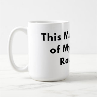 Cette tasse fait partie de ma routine de café Mini