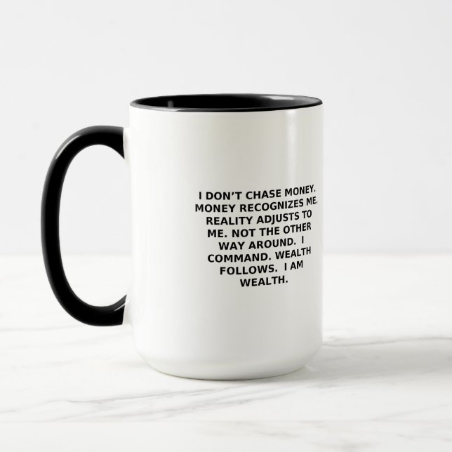 Cette tasse n'est pas pour tout le monde. (Gauche)