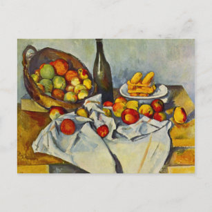 Cezanne Le Panier de pommes Carte postale
