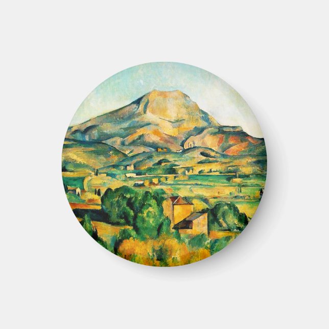 Cezanne Mont Sainte-Victoire Magnet (Devant)