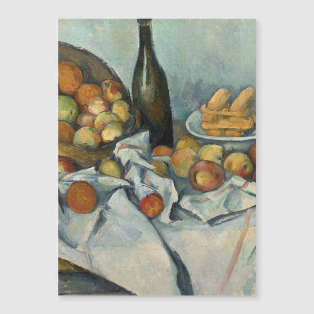 Cezanne Panier Pommes Impressionnisme Art (Devant)