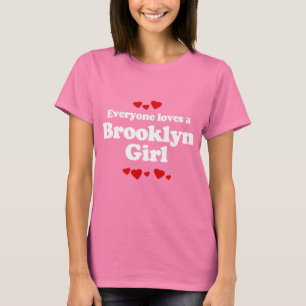 Chacun aime un T-shirt de fille de Brooklyn
