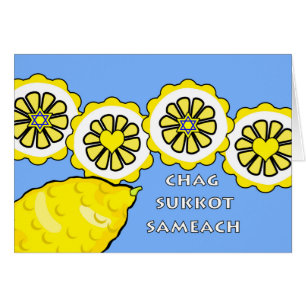 Chag Sukkot Sameach, Whole Etrog and Slices