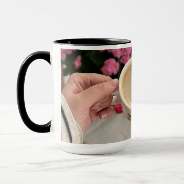 Chai & Café Mug - Amateurs de boissons chaudes Cér (Gauche)