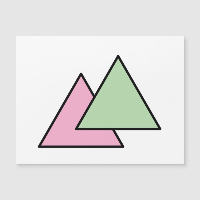 Chaîne à deux triangles (Devant)