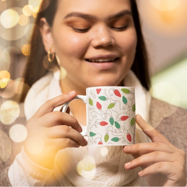 Chaîne colorée éclaire la Mug de Noël (Fun Christmas Mug)