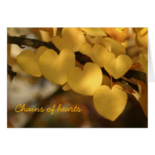 chaîne de coeurs (Devant horizontal)