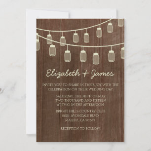 Chaîne de lumière des invitations aux mariages