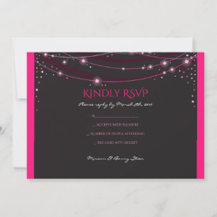 CHAÎNES D'ÉTOILES Invitation Bat mitzvah