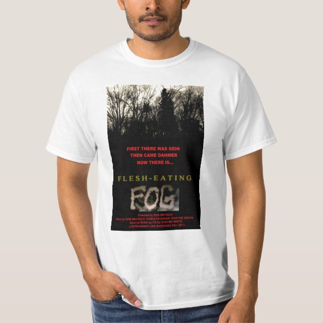 CHAIR-CONSOMMATION du T-shirt de BROUILLARD (Devant)