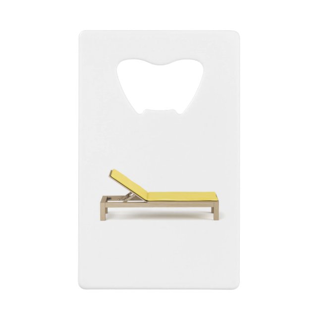 Chaise longue en bois avec matelas (Devant)