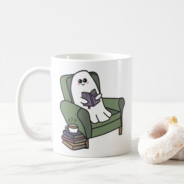 Chaise verte de Mug Scarriapy (Avec donut)