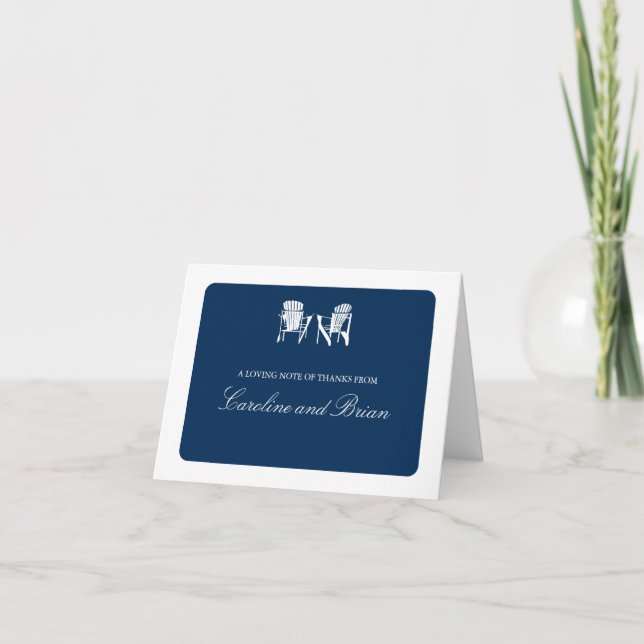 Chaises Adirondack Merci (Devant)