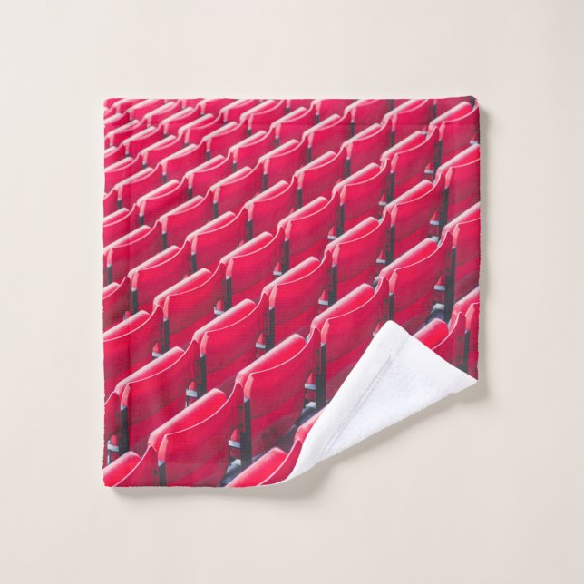 Chaises de théâtre rouges (Gant de toilette)