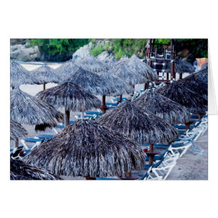 Chaises et abris de plage