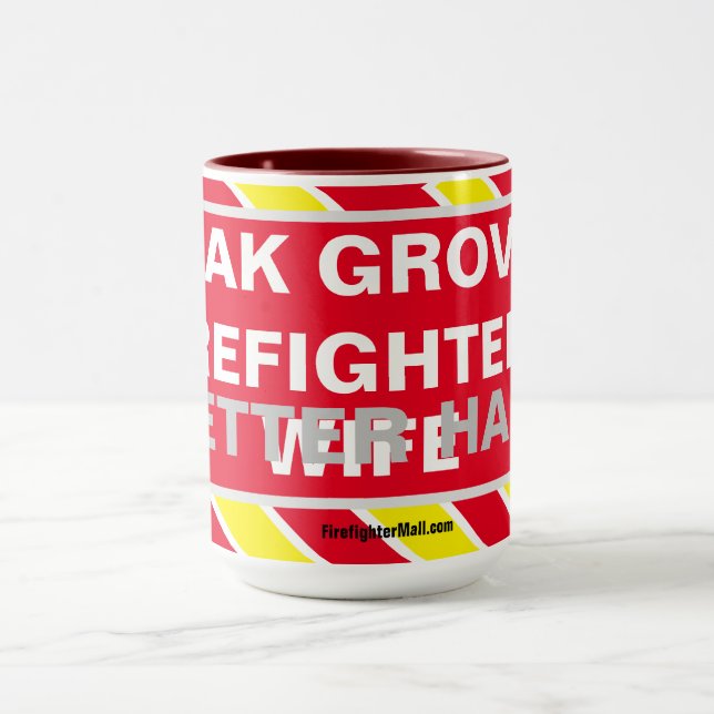 CHAK GROVE FIREFIGHTER'S MEILLEUR MOITIÉ FEMME MUG (Centre)