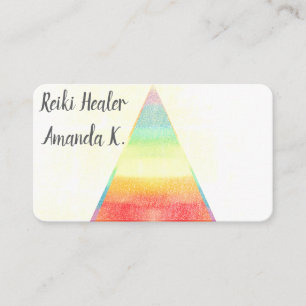 Chakra Lightworker Reiki Couleurs Cartes de visite