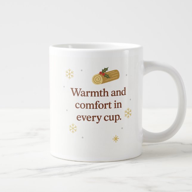 Chaleur et Confort | Mug de Noël Cosy  (Droite)