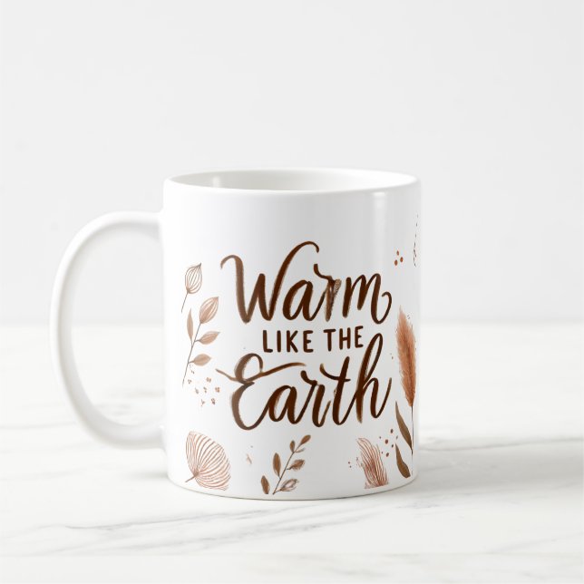 Chaleureux comme la Mug de la Terre - Café Boho es (Gauche)