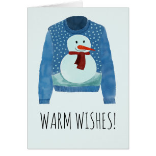 Chaleureux voeux Sweat de Noël