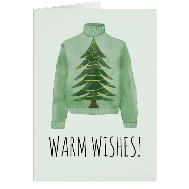 Chaleureux voeux Sweat de Noël (Devant)