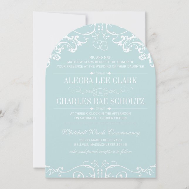Chalkboard Moderne Typographie Vintage Invitation (Devant)