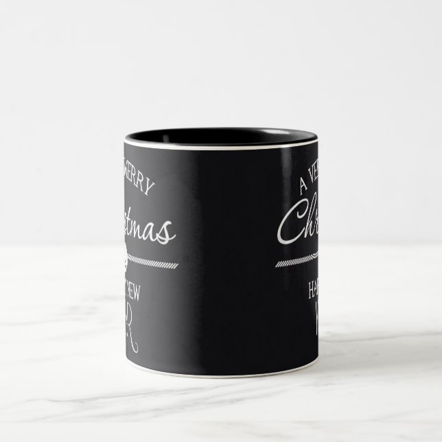 Chalkboard Style Holiday Mug (Centre)