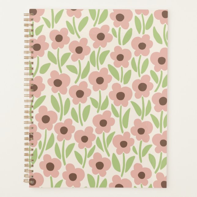 Chalkflower Garden Retro Pastel-Inspired  (Devant)
