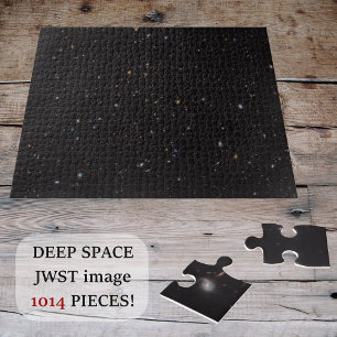 Challenger JWST Astronomie Black Jigsaw Puzzle
