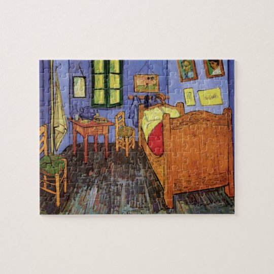 Chambre à coucher de Van Gogh Vincent dans Arles, Puzzle